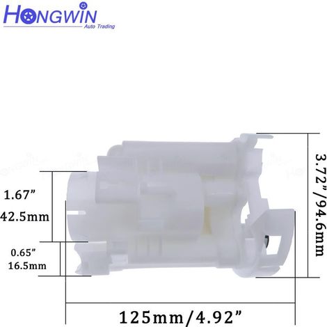 Kraftstofffilter + Kraftstoffdruckregler 2330021010 für Lexus ES300 (1/4)