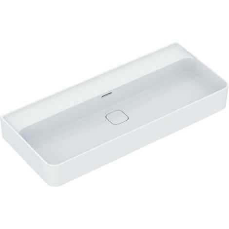 Lavabo STRADA II sans trou pour robinetterie 1000 x 430 x 170 mm blanc IDEAL STANDARD
