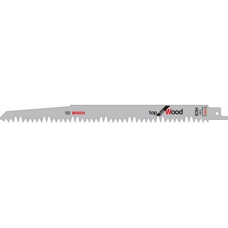 BOSCH-A 2 LAME S1531L LEGNO 190 MM P/SEGA