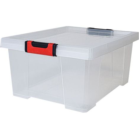 Boîte Clipstock 30l Rangement Modulable Empilable - Eda (1/2)
