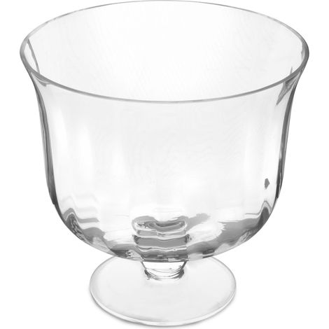 Jamie Oliver Big Love Showstopper - Cuenco grande de cristal de 22 cm y centro de mesa para postres, trifles, pasteles en capas, frutas, apto para lavavajillas, en caja de regalo