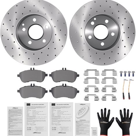 Disques et Plaquettes Avant for Mercedes-Benz C250 CDI CGI W204 S204 (1/5)