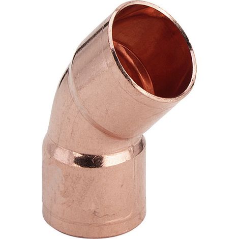 Viega Bogen II Lötbogen Löt 45 Grad 95041 in 35mm Kupfer 104016 (1/3)