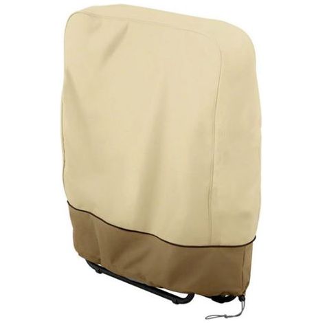 Housse Chaise Jardin, Housse de Protection pour Chaise Longue Pliante, Pliante BâChe Oxford Housse Transat Jardin pour Chaises Empilables Anti-UV, Imperméable, Anti-poussière (1/5)