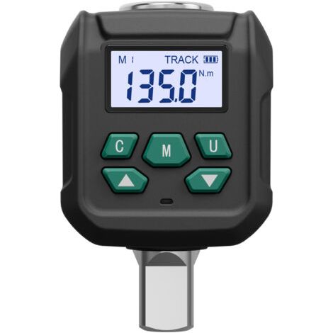 Adaptateur de clé dynamométrique numérique, 1,3 cm (0,5 pouce), mesure du couple cyclique, adaptateur de couple électronique pour un contrôle précis du couple (1/5)