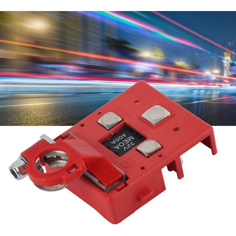 Spezielle Batterieklemme für Fahrzeugumbauten, 32 V 400 A, Batterieanschluss, Batterieklemme mit gestanztem Messingkopf (1/5)