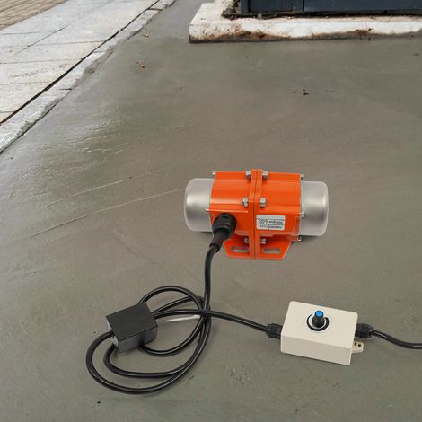 Tamis vibrant pour béton 100 W, moteur vibrant étanche 1500-3600 tr/min, 220 V CA, régulateur de vitesse