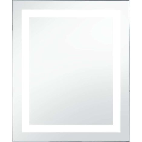 Maison Exclusive - LED-Badspiegel mit Berührungssensor 60x80 cm (1/5)