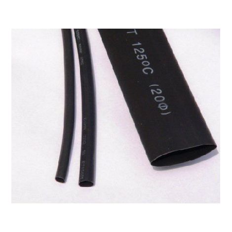 Schrumpfschlauch mit Kleber 3 mm/1 mm schwarz