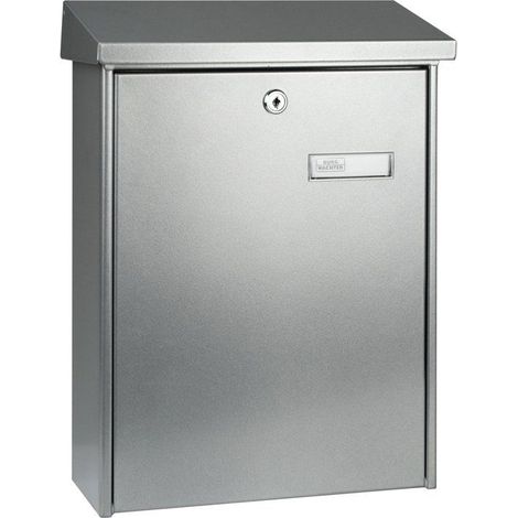 Cassetta postale - BURG-WÄCHTER - Texel 5767 SI - Galvanizzata - Argento - Fessura DIN C4 (1/2)