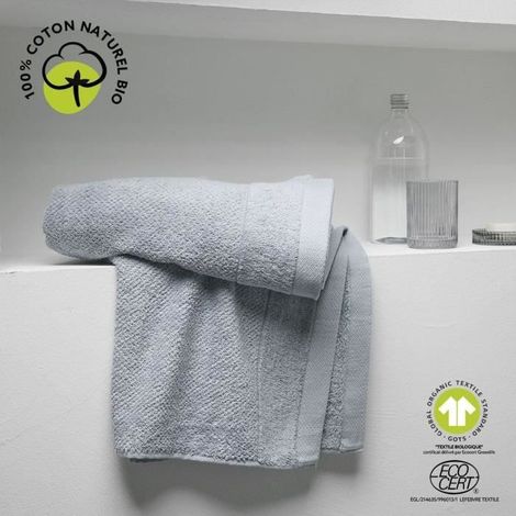 Asciugamano - TODAY - 70 x 130 cm - Cotone - Organic Acciaio (1/5)