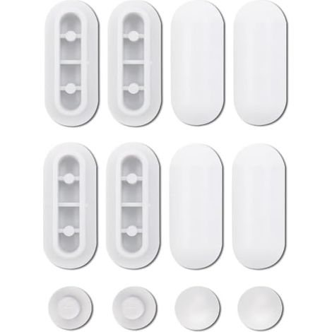CCYKXA WC-Sitzbezug, WC-Sitzauflage, Universal-WC-Sitzbezug, für Zuhause, Hotel, Krankenhaus, kompatibel mit allen Standardmodellen (Weiß)