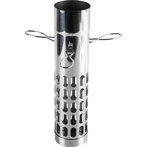 Protecteur de tuyau ignifuge anti-brûlure avec pare-étincelles pour tuyau de poêle Manchon de sécurité ignifuge résistant à la chaleur de 2,4 pouces (6,1 cm) (1/5)