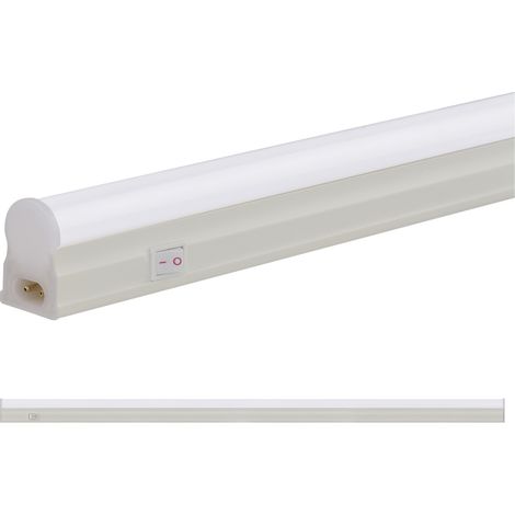 Réglette LED 4W (Eq. 32W) 6400K 360Lm avec interrupteur Long 30cm (1/2)