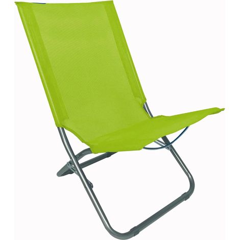 Spiaggina ecopoly 42x63xh75cm colore verde
