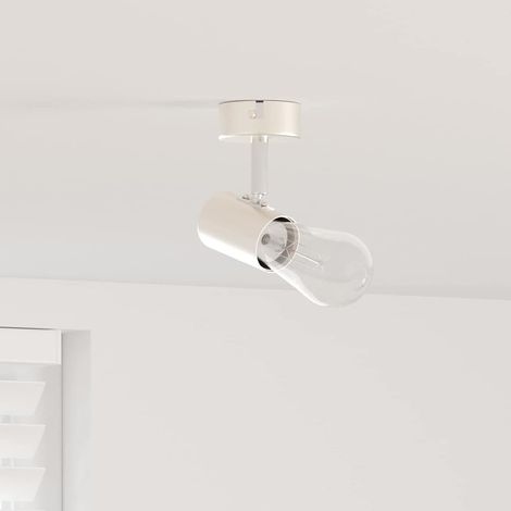 vidaXL Spot de plafond Nickel 6,5 x 6 x 11,5 cm Métal (1/5)