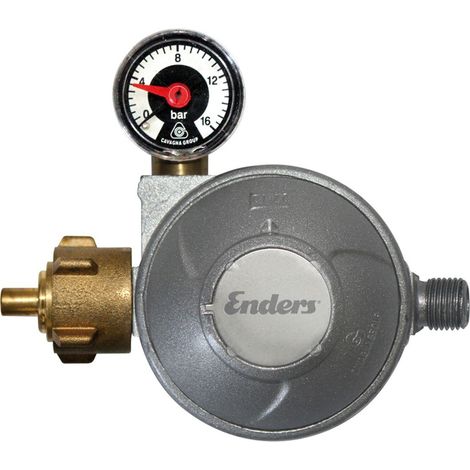Enders 1106 Sicurezza del Gas Regolatore di Pressione 1,5 kg/h con manometro