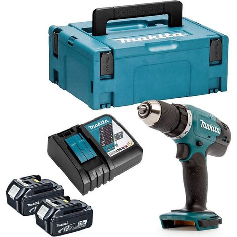 Perceuse-visseuse 18V LXT (2x3,0 Ah) en MAKPAC - Makita DDF453RFJ