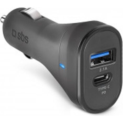 USB KFZ-Ladeadapter SBS Typ C von 3.100 mAh (1/5)