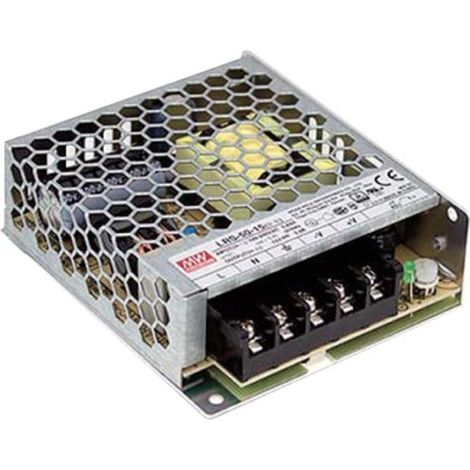Mean Well SCHALTNETZTEIL - 1 AUSGANG - 50 W - 12 V - CLOSED FRAME (GESCHLOSSENE BAUFORM) - NUR FÜR DEN PROFESSIONELLEN EINSATZ BESTIMMT