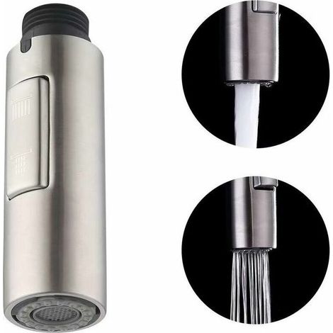 Buse de pulvérisation de remplacement pour robinet de cuisine, tête de robinet amovible universelle (G1/2). (1/5)
