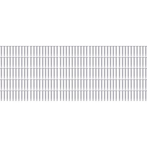 Lot de 250 vis autoperceuses tête fraisée cruciforme en acier inoxydable 410, longueur nominale 32 mm M4.2-18 (1/5)