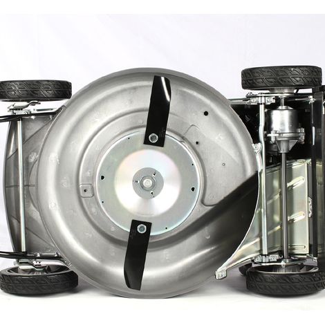 Une lame de tondeuse en métal pour châssis de tondeuse de 19 pouces, compatible avec les accessoires de tondeuse HR196 et HR216. (1/5)