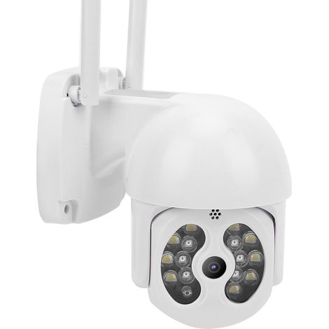 Caméra extérieure 3 MP WiFi PTZ avec détection de mouvement, vision nocturne couleur, audio bidirectionnel, IP65 pour prise TUYA 100-240VEU (1/5)