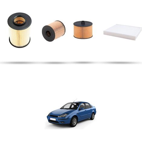 Kit tagliando 4 filtri compatibile con Ford Focus II 2.0 TDCI 100kw dal 2004 (1/5)