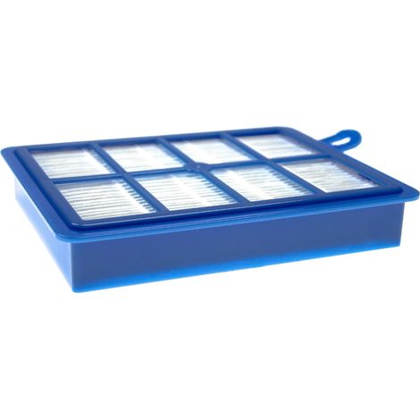 vhbw Staubsaugerfilter kompatibel mit AEG Universe, UltraActive, UltraOne, UltraPerformer, UltraSilencer Staubsauger - HEPA Filter Glasfaser Blau Weiß (1/5)