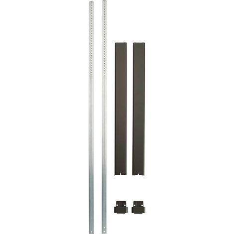 Thirard – Kit tringle plate 3m – Accessoire de fixation pour crémone – Mécanisme intérieur type équerre – Pêne dormant en laiton massif