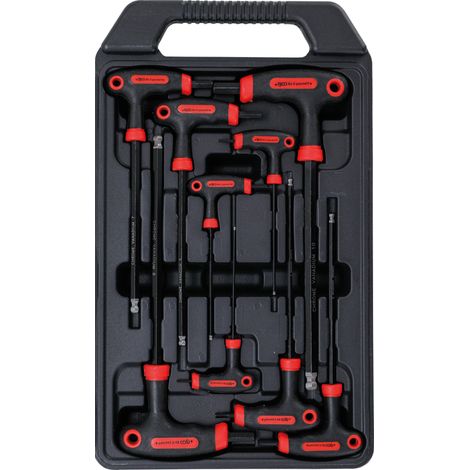 BGS TECHNIC T-Griff-Innensechskantschlüssel-Set, 9-teilig (1/5)