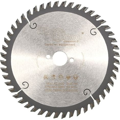Diamwood – Lame de scie circulaire 160 mm – Alésage 20 mm – 48 dents – Denture Alt pour bois tendre et dur – Carbure de tungstène HM (1/5)