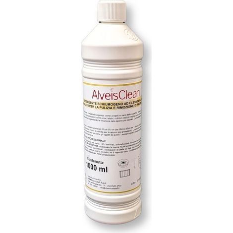 Detergente igienizzante alveisclean, flacone 1l