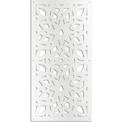 BOLERO - Pannello in PVC traforato - Parasole - Colore: bianco - Misura: 50x150 cm (1/3)