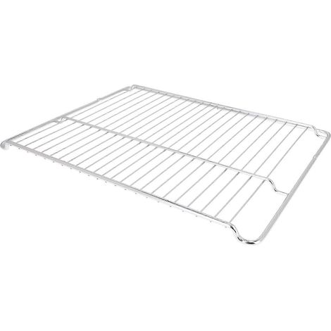 Grille de four, treillis métallique chromé, 46,5 x 34,5 cm, finition durable, compatible avec les fours NEFF. (1/5)