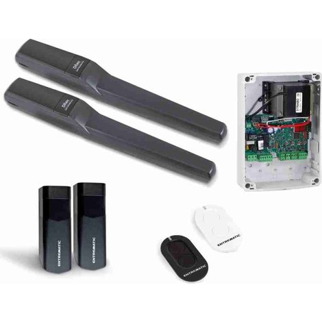DITPWR35HLE Kit Automazione Per Cancello Due Ante Battenti PWR 35 DITEC ENTREMATIC DITPWR35HLE 24V
