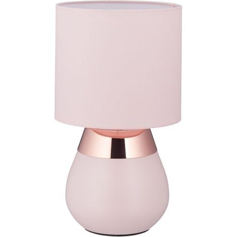 Lampada da comodino con funzione touch rosa 883 (1/5)