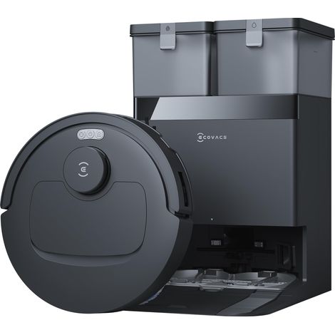 ECOVACS DEEBOT T30E OMNI ASPIRATEUR ROBOT LAVEUR, 25 000 PA, ZEROTANGLE 3.0, BROSSE LATÉRALE ANTI-NOEUDS ARCLEAN, BROSSE PRINCIP