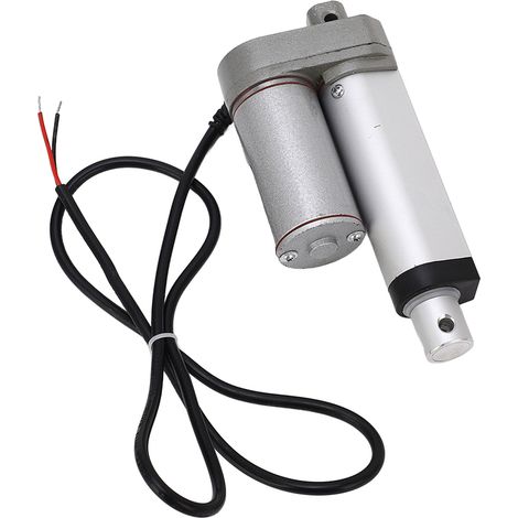 Actionneur linéaire électrique blanc, course de 50 mm, IP65, 750 N, moteur en alliage d'aluminium, 24 V, pour fauteuil de massage, kit de télécommande inclus. (1/5)