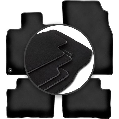 Alfombrillas premium para Nissan Qashqai II J11 crossover (2013-)