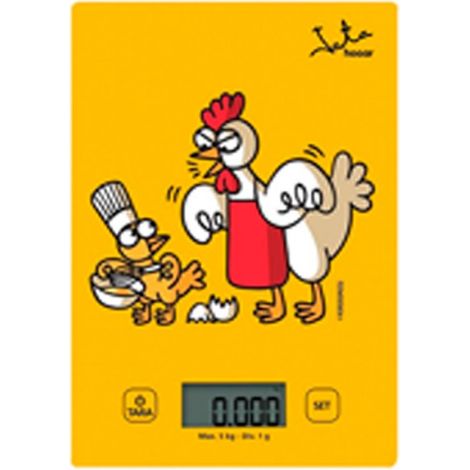 Báscula Báscula de cocina electrónica Max 5Kg JATA 731K Rojo