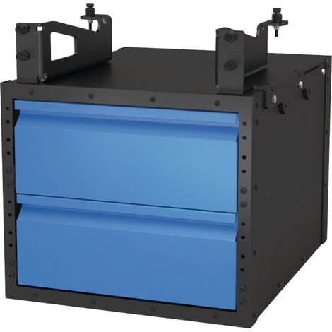 schweisskraft Sub Table Box abschließbar mit zwei Schubladen für System 16 (1/2)