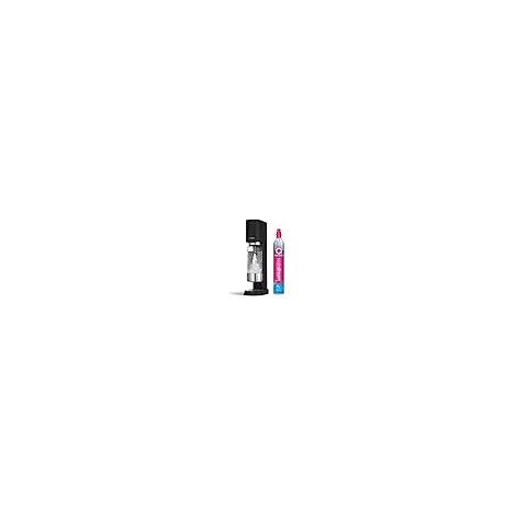 Máquina de soda Sodastream ENSO negra 1 litro 60 litros