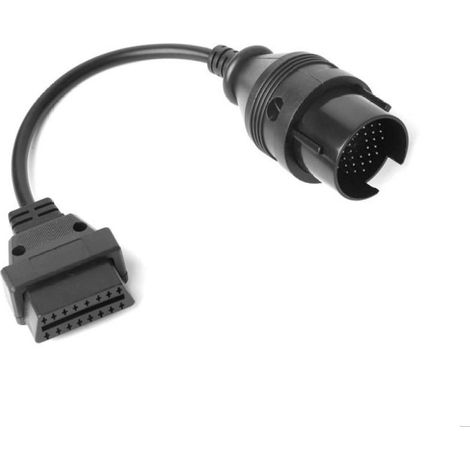Cable Adaptador Diagnosticos - 38 Pines a OBD2 16 Pines - Para Lectura y Borrado de Codigos de Error - 1 Unidad (1/5)