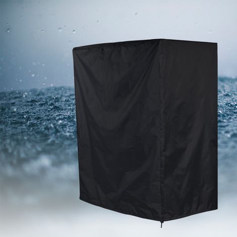 Housse de barbecue étanche pour barbecue à gaz, protection extérieure robuste 9756112cm (Noir) (1/5)