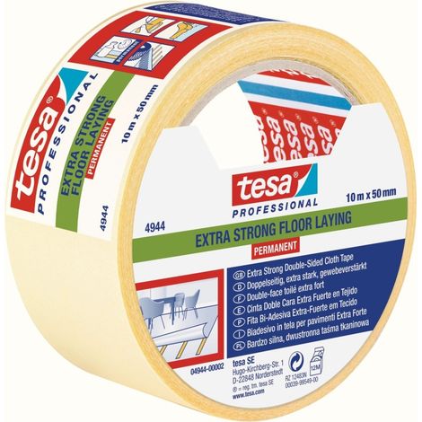 Cinta adh 50mmx 10mt d/cara moquetas bl super power tesatape (1/4)