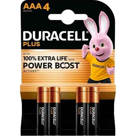 PILE 'PLUS POWER BOOST' MINISTILO Blister 4 Pezzi
