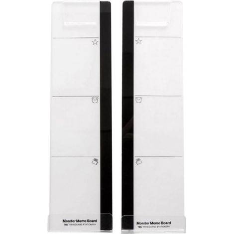 Monitor Memoboard en acrylique pour écran d ordinateur blanc (1/5)