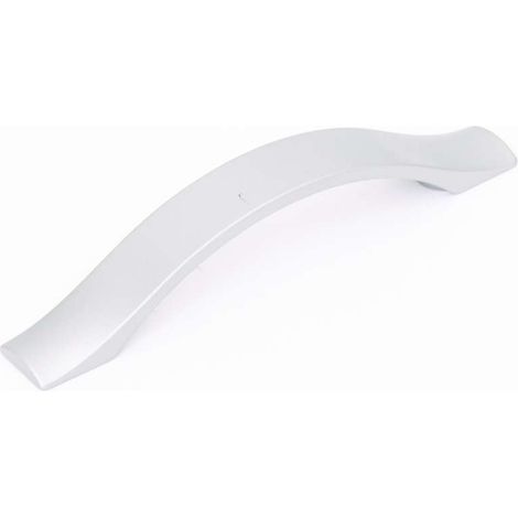 Maniglia in metallo cromata opaca B 192 mm